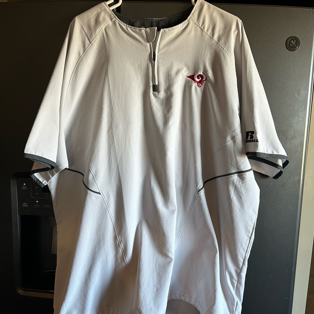 Men's pullover short sleeve windbreaker